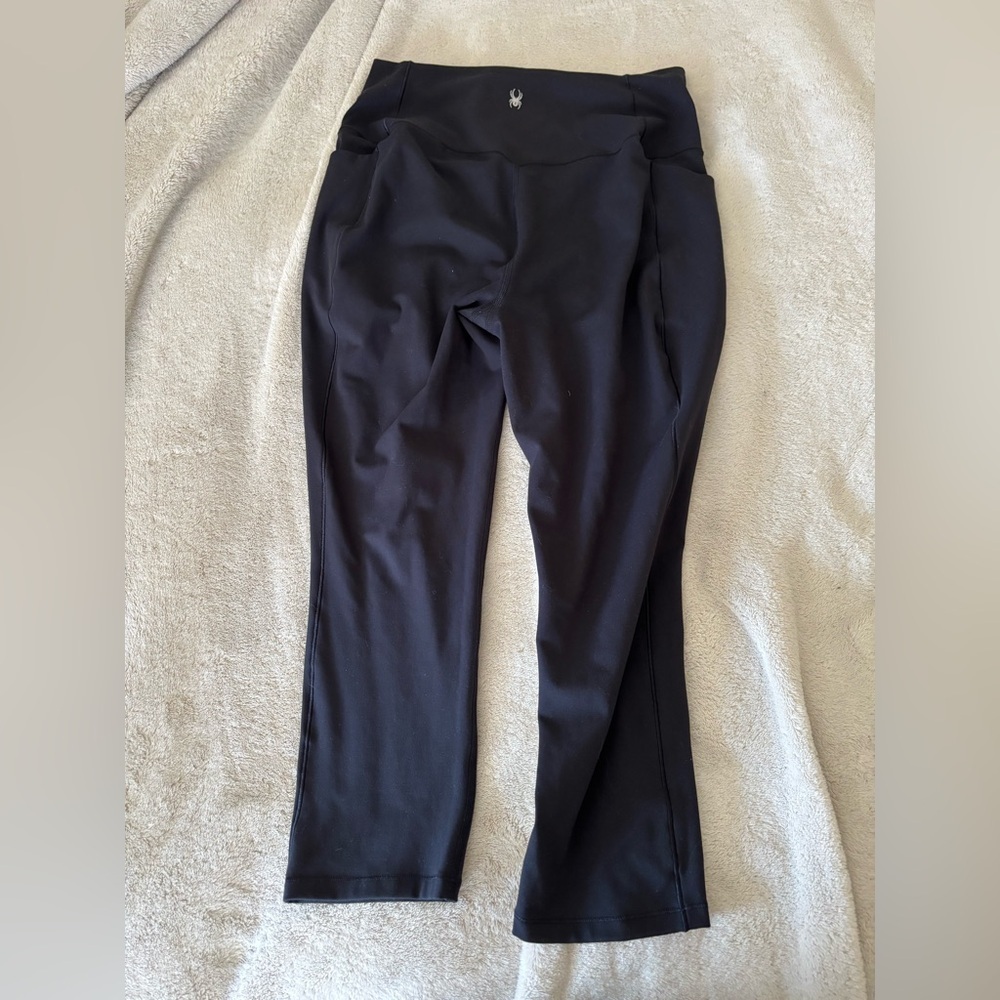 Spyder Leggings with pockets|Black|Size L|Buttery Soft - Picture 2 of 6